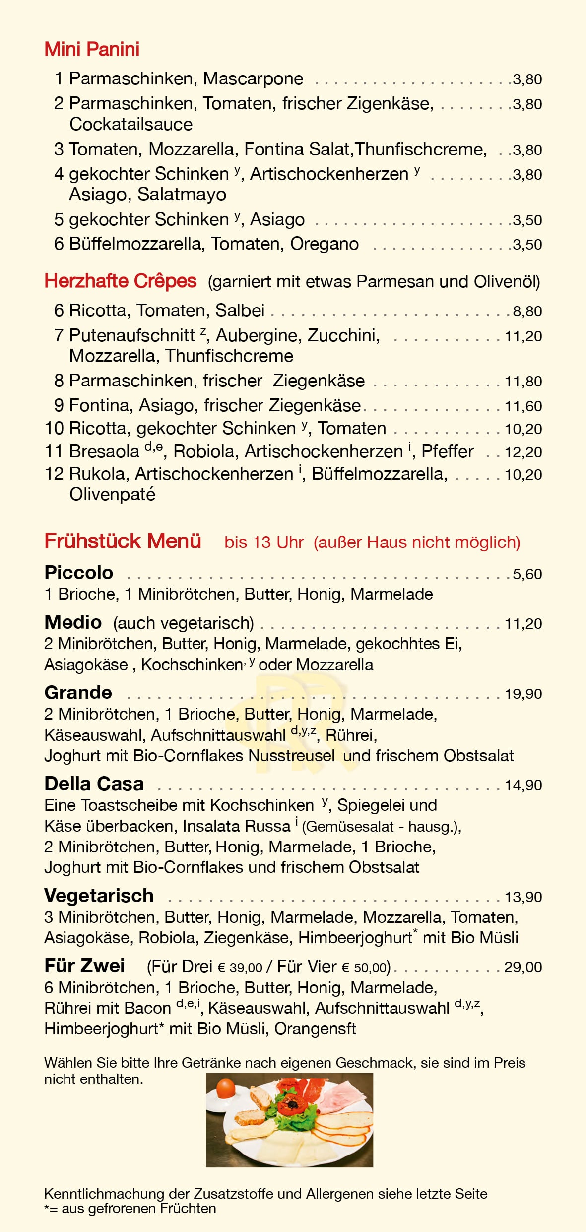 Cercena-Eiskarte-Ausserhaus