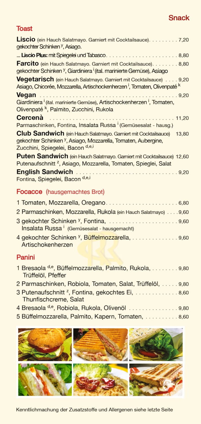 Cercena-Eiskarte-Ausserhaus