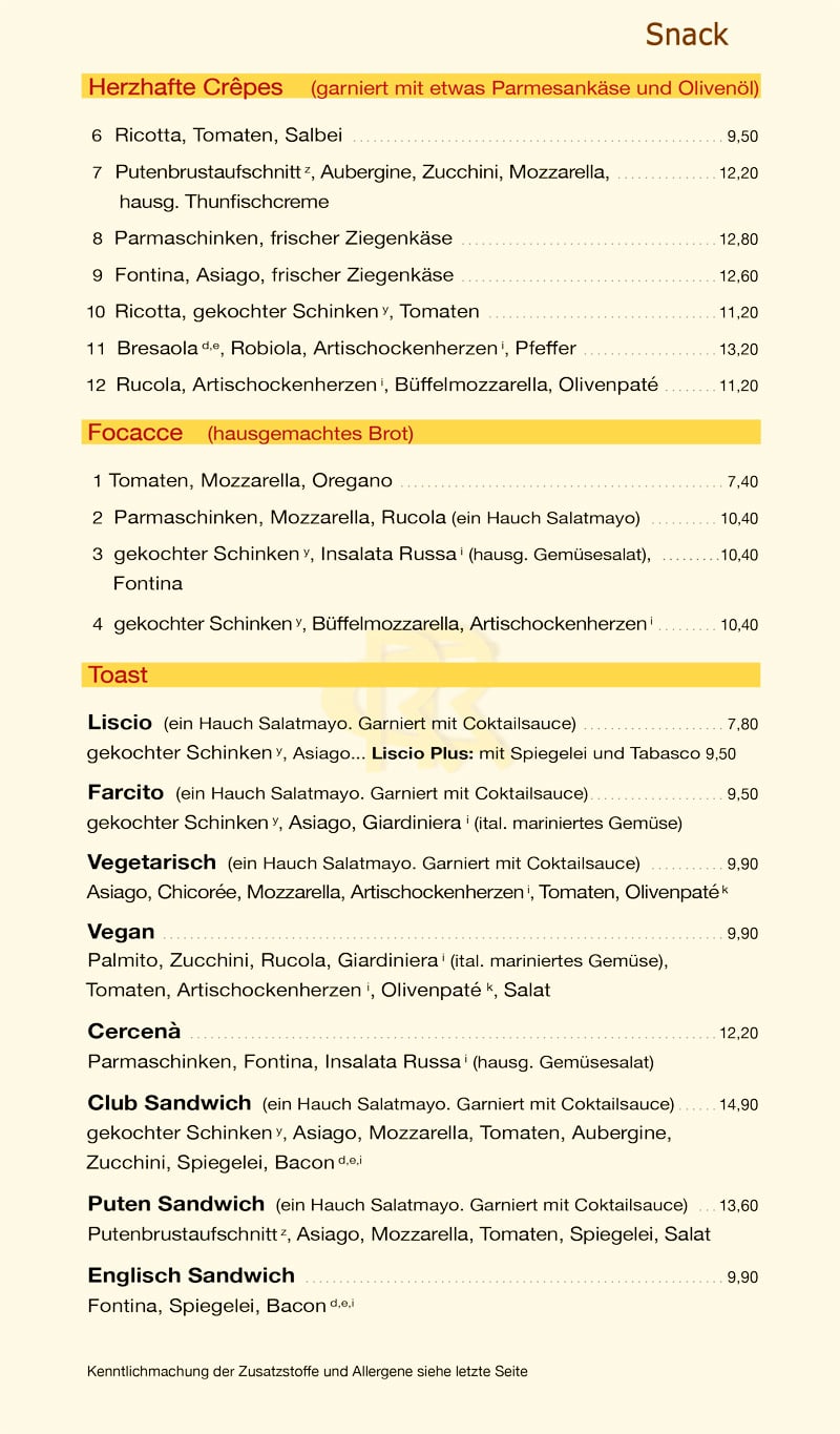 Cercena-Sommereiskarte 2026