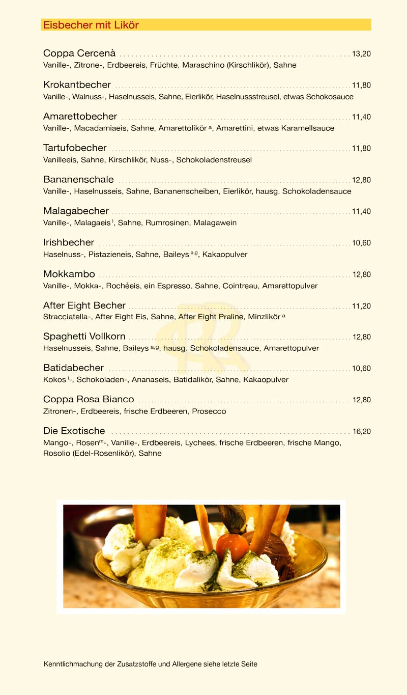 Cercena-Sommereiskarte 2026